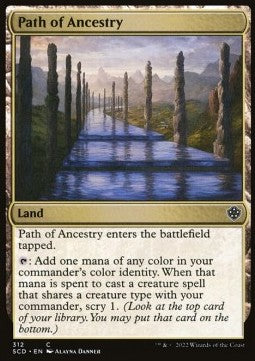 Path of Ancestry⁣ - Starter Commander Decks⁣ (Common)⁣ [312]