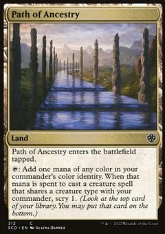 Path of Ancestry⁣ - Starter Commander Decks⁣ (Common)⁣ [312]