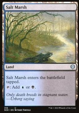 Salt Marsh⁣ - Starter Commander Decks⁣ (Uncommon)⁣ [316]
