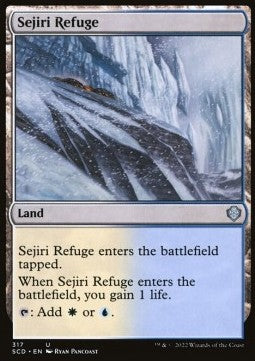 Sejiri Refuge⁣ - Starter Commander Decks⁣ (Uncommon)⁣ [317]