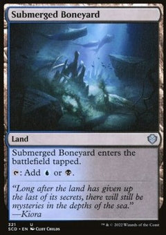 Submerged Boneyard⁣ - Starter Commander Decks⁣ (Uncommon)⁣ [321]
