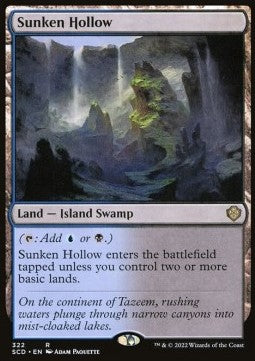 Sunken Hollow⁣ - Starter Commander Decks⁣ (Rare)⁣ [322]