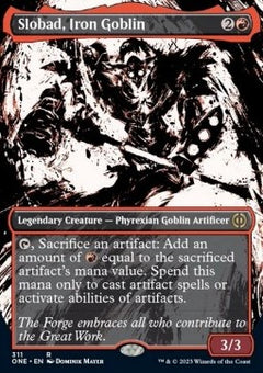 Slobad, Iron Goblin (V.1)⁣ - Phyrexia: All Will Be One: Extras⁣ (Rare)⁣ [311]