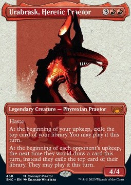 Urabrask, Heretic Praetor - Phyrexia: All Will Be One: Extras (Mythic) [XONE-468]