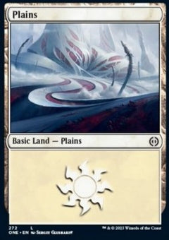Plains⁣ - Phyrexia: All Will Be One: Extras⁣ (Land)⁣ [272]