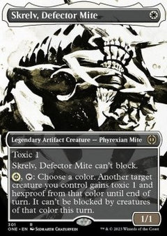 Skrelv, Defector Mite (V.1) - Phyrexia: All Will Be One: Extras (Rare) [XONE-301]