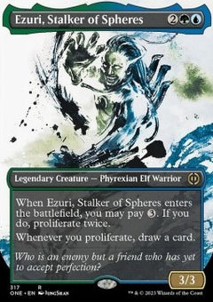 Ezuri, Stalker of Spheres (V.1)⁣ - Phyrexia: All Will Be One: Extras⁣ (Rare)⁣ [317]