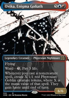 Ovika, Enigma Goliath (V.1)⁣ - Phyrexia: All Will Be One: Extras⁣ (Rare)⁣ [322]