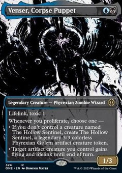 Venser, Corpse Puppet (V.1)⁣ - Phyrexia: All Will Be One: Extras⁣ (Rare)⁣ [324]