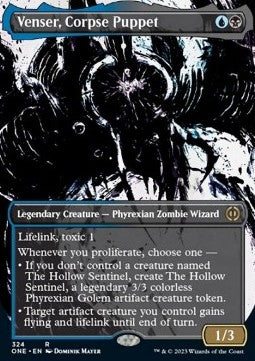 Venser, Corpse Puppet (V.1)⁣ - Phyrexia: All Will Be One: Extras⁣ (Rare)⁣ [324]