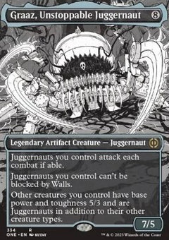 Graaz, Unstoppable Juggernaut (V.1)⁣ - Phyrexia: All Will Be One: Extras⁣ (Rare)⁣ [334]
