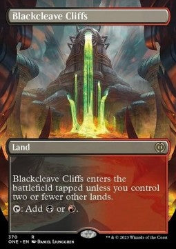 Blackcleave Cliffs - Phyrexia: All Will Be One: Extras (Rare) [XONE-370]