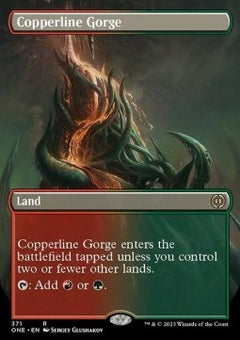 Copperline Gorge - Phyrexia: All Will Be One: Extras (Rare) [XONE-371]