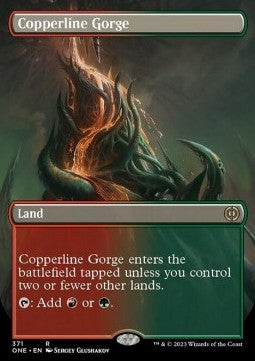 Copperline Gorge - Phyrexia: All Will Be One: Extras (Rare) [XONE-371]
