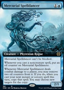Mercurial Spelldancer⁣ - Phyrexia: All Will Be One: Extras⁣ (Rare)⁣ [381]