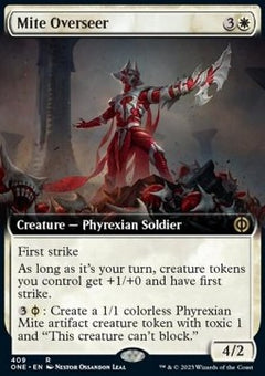 Mite Overseer (V.2)⁣ - Phyrexia: All Will Be One: Extras⁣ (Rare)⁣ [409]