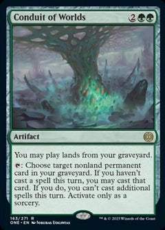 Conduit of Worlds - Phyrexia: All Will Be One (Rare) [ONE-163]