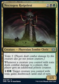Necrogen Rotpriest⁣ - Phyrexia: All Will Be One⁣ (Uncommon)⁣ [212]