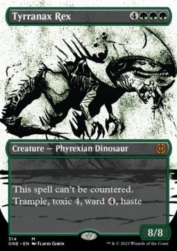 Tyrranax Rex (V.1) - Phyrexia: All Will Be One: Extras (Mythic) [XONE-314]