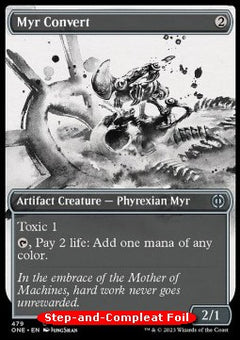 Myr Convert (V.2)⁣ - Phyrexia: All Will Be One: Extras⁣ (Uncommon)⁣ [479]
