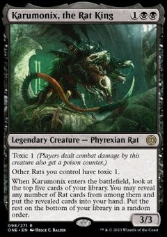 Karumonix, the Rat King - Phyrexia: All Will Be One (Rare) [ONE-98]