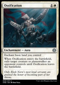 Ossification⁣ - Phyrexia: All Will Be One⁣ (Uncommon)⁣ [26]