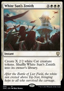 White Sun's Zenith⁣ - Commander: Phyrexia: All Will Be One⁣ (Rare)⁣ [90]