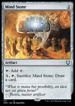 Mind Stone⁣ - Commander: Phyrexia: All Will Be One⁣ (Uncommon)⁣ [137]