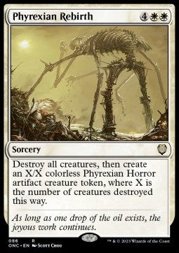 Phyrexian Rebirth⁣ - Commander: Phyrexia: All Will Be One⁣ (Rare)⁣ [86]