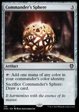 Commander's Sphere⁣ - Commander: Phyrexia: All Will Be One⁣ (Common)⁣ [128]