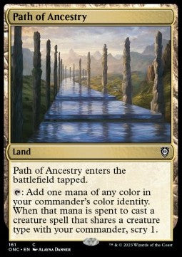 Path of Ancestry⁣ - Commander: Phyrexia: All Will Be One⁣ (Common)⁣ [161]