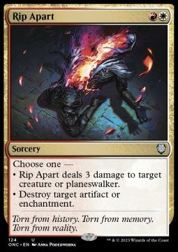 Rip Apart⁣ - Commander: Phyrexia: All Will Be One⁣ (Uncommon)⁣ [124]