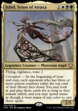 Ixhel, Scion of Atraxa⁣ - Commander: Phyrexia: All Will Be One⁣ (Mythic)⁣ [1]