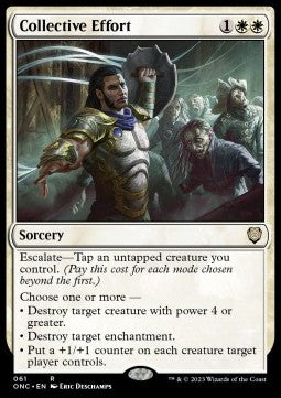 Collective Effort⁣ - Commander: Phyrexia: All Will Be One⁣ (Rare)⁣ [61]