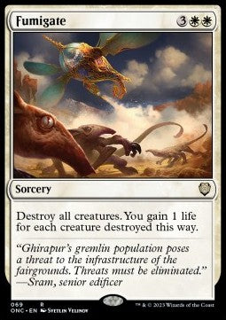 Fumigate⁣ - Commander: Phyrexia: All Will Be One⁣ (Rare)⁣ [69]