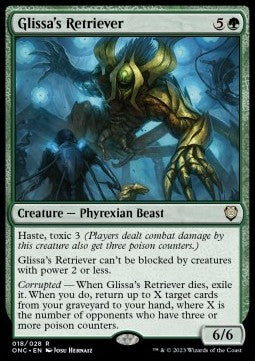 Glissa's Retriever⁣ - Commander: Phyrexia: All Will Be One⁣ (Rare)⁣ [18]