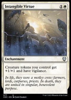 Intangible Virtue⁣ - Commander: Phyrexia: All Will Be One⁣ (Uncommon)⁣ [77]