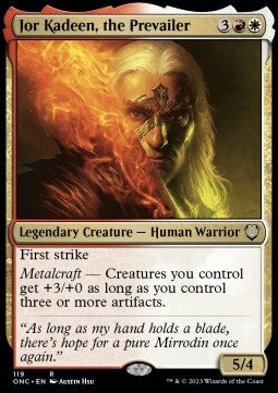 Jor Kadeen, the Prevailer⁣ - Commander: Phyrexia: All Will Be One⁣ (Rare)⁣ [119]