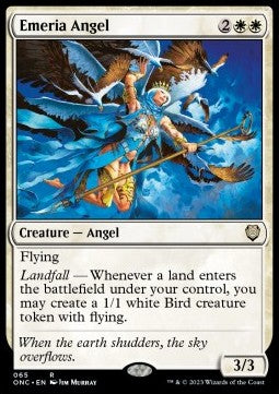Emeria Angel⁣ - Commander: Phyrexia: All Will Be One⁣ (Rare)⁣ [65]