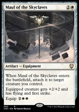Maul of the Skyclaves⁣ - Commander: Phyrexia: All Will Be One⁣ (Rare)⁣ [80]