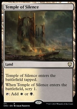 Temple of Silence⁣ - Commander: Phyrexia: All Will Be One⁣ (Rare)⁣ [171]