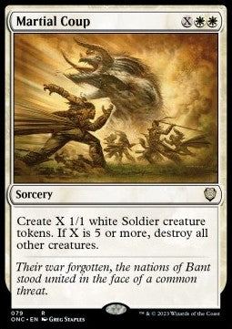 Martial Coup⁣ - Commander: Phyrexia: All Will Be One⁣ (Rare)⁣ [79]