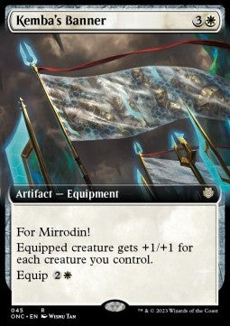 Kemba's Banner⁣ - Commander: Phyrexia: All Will Be One: Extras⁣ (Rare)⁣ [45]