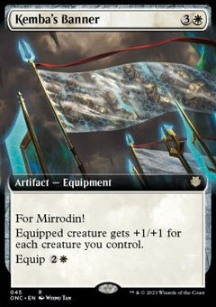 Kemba's Banner⁣ - Commander: Phyrexia: All Will Be One: Extras⁣ (Rare)⁣ [45]