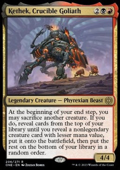 Kethek, Crucible Goliath⁣ - Phyrexia: All Will Be One⁣ (Rare)⁣ [206]