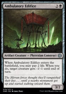 Ambulatory Edifice⁣ - Phyrexia: All Will Be One⁣ (Uncommon)⁣ [79]
