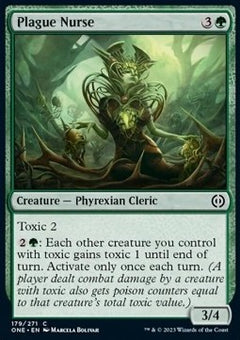Plague Nurse⁣ - Phyrexia: All Will Be One⁣ (Common)⁣ [179]