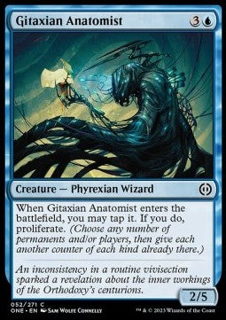 Gitaxian Anatomist⁣ - Phyrexia: All Will Be One⁣ (Common)⁣ [52]