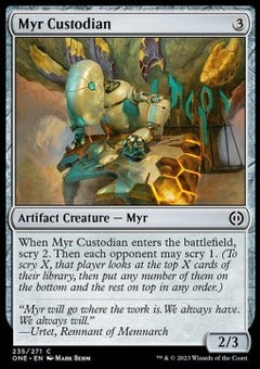 Myr Custodian⁣ - Phyrexia: All Will Be One⁣ (Common)⁣ [235]