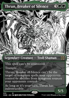 Thrun, Breaker of Silence (V.1)⁣ - Phyrexia: All Will Be One: Extras⁣ (Rare)⁣ [331]